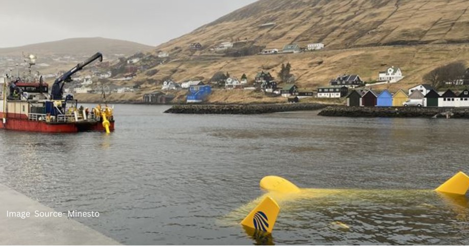 Minesto concludes testing for the tidal kite.